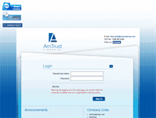 Tablet Screenshot of amtrustapps.com
